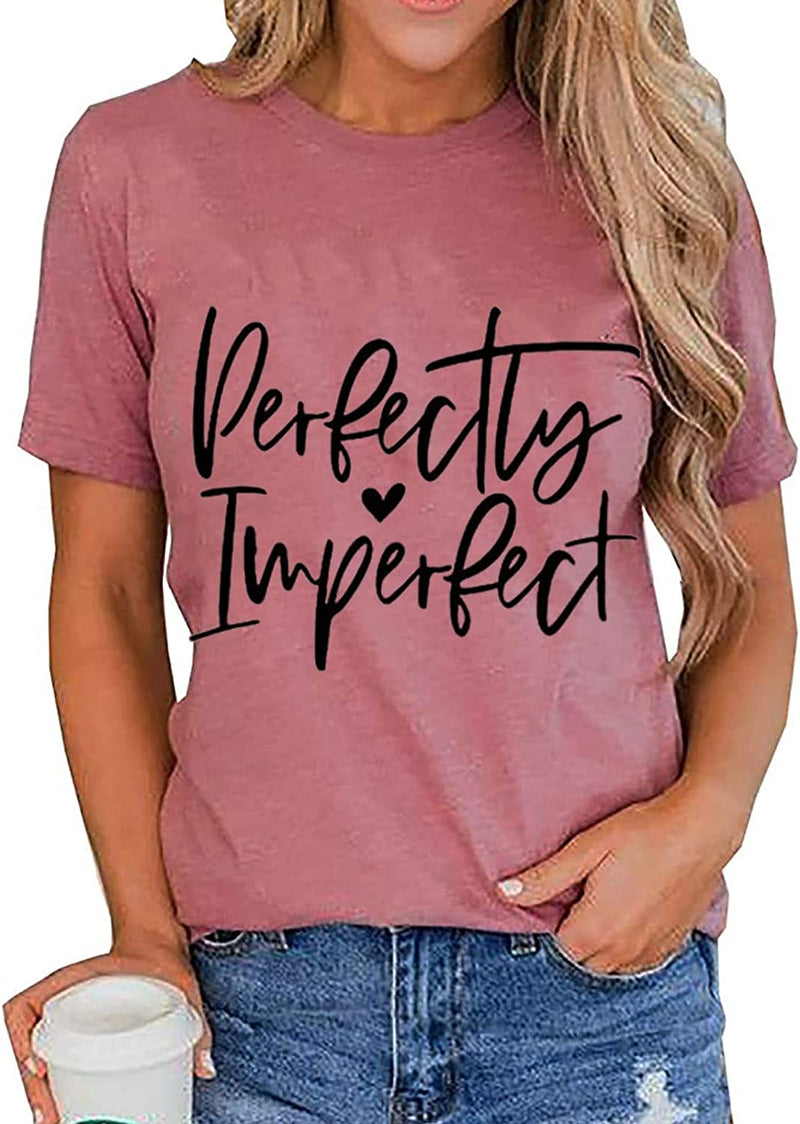 Sweat-shirt à manches longues pour femmes, chemise à manches longues, graphique imparfait, cœur d'amour parfait