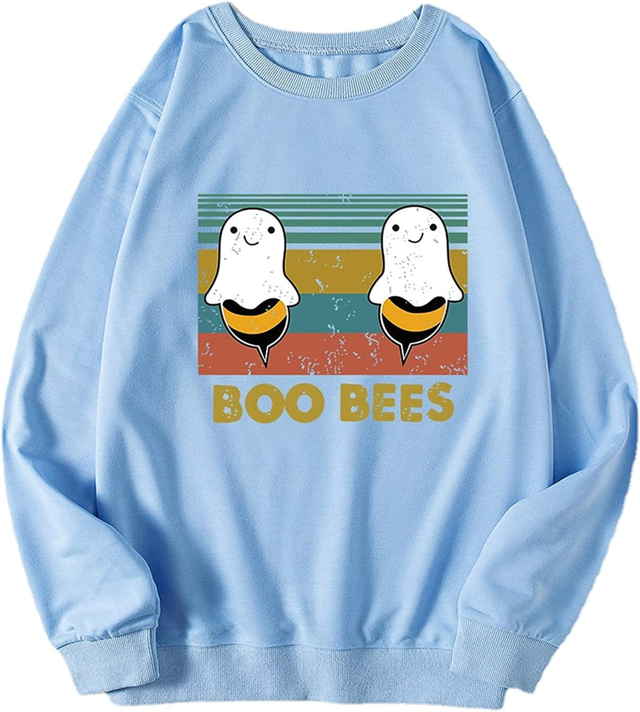 Sweat-shirt Boo Bees pour femmes, chemise drôle