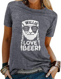 Women I Willie Love Beer T-Shirt