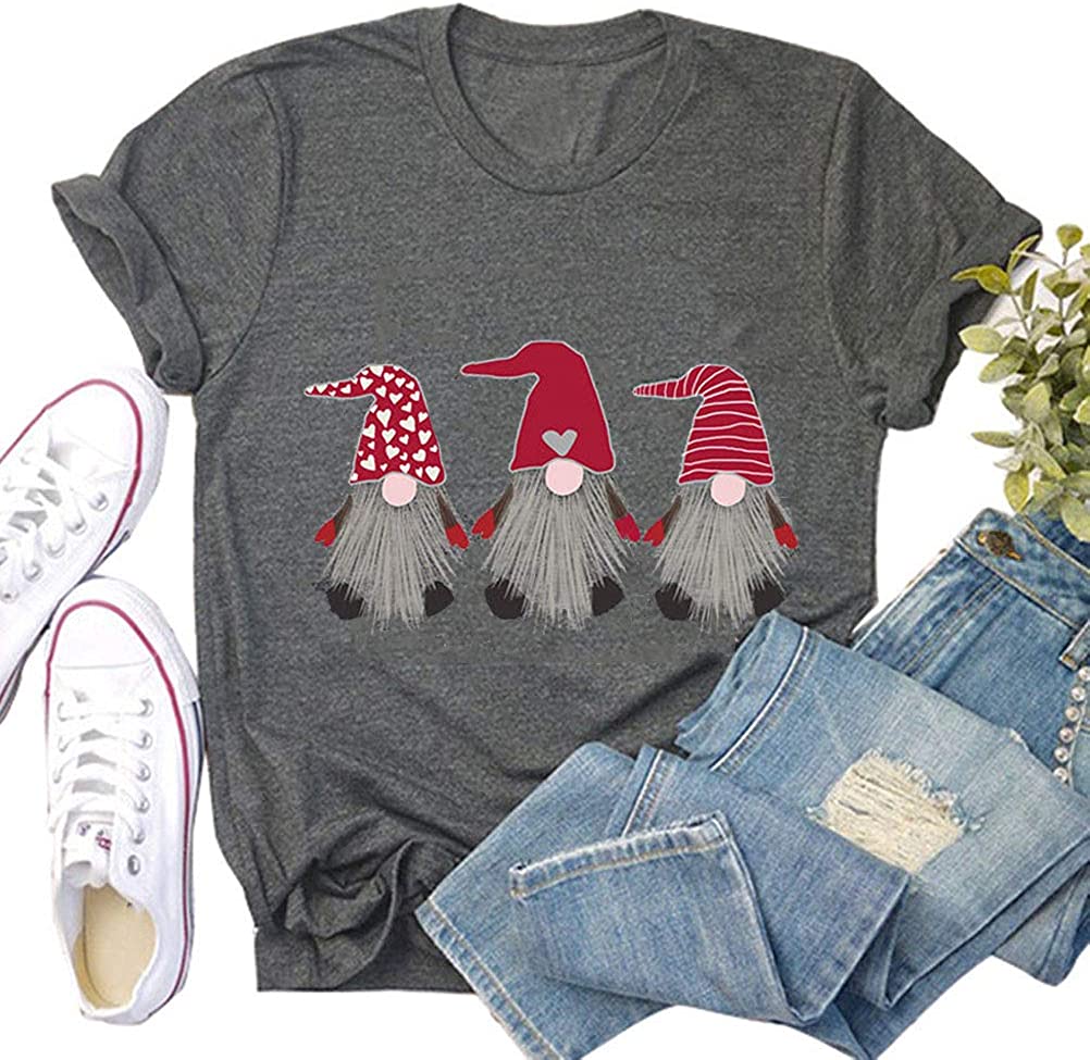 Women Hangin' with My Gnomies Sweatshirt Santa Shirt