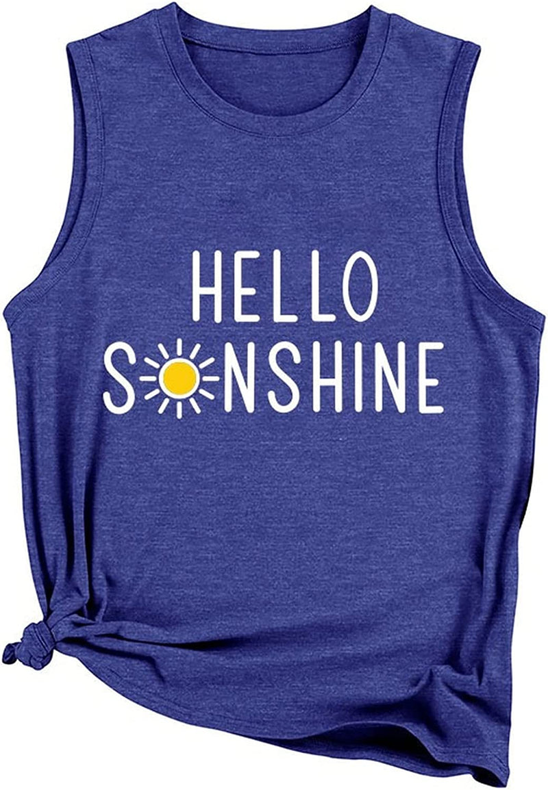 Débardeur de plage Hello Sunshine pour femmes