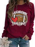 Women Touchdown Season Football Sweatshirt Game Day Football Shirt