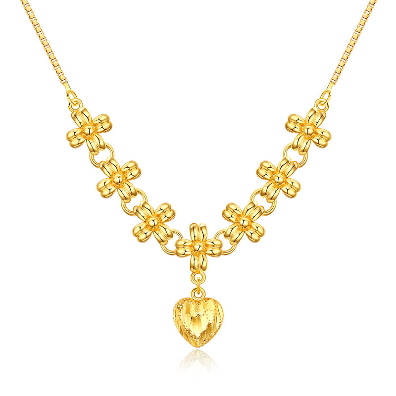 NEHZUS – collier de mariée, vente directe d'usine, accessoires, vente en gros, cuivre plaqué or, couleur, pendentif d'amour, chaîne à fermoir