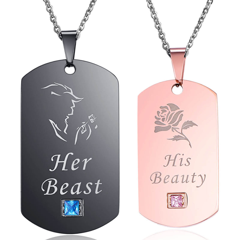 couples necklace couples gifts couples jewelry anniversary gifts