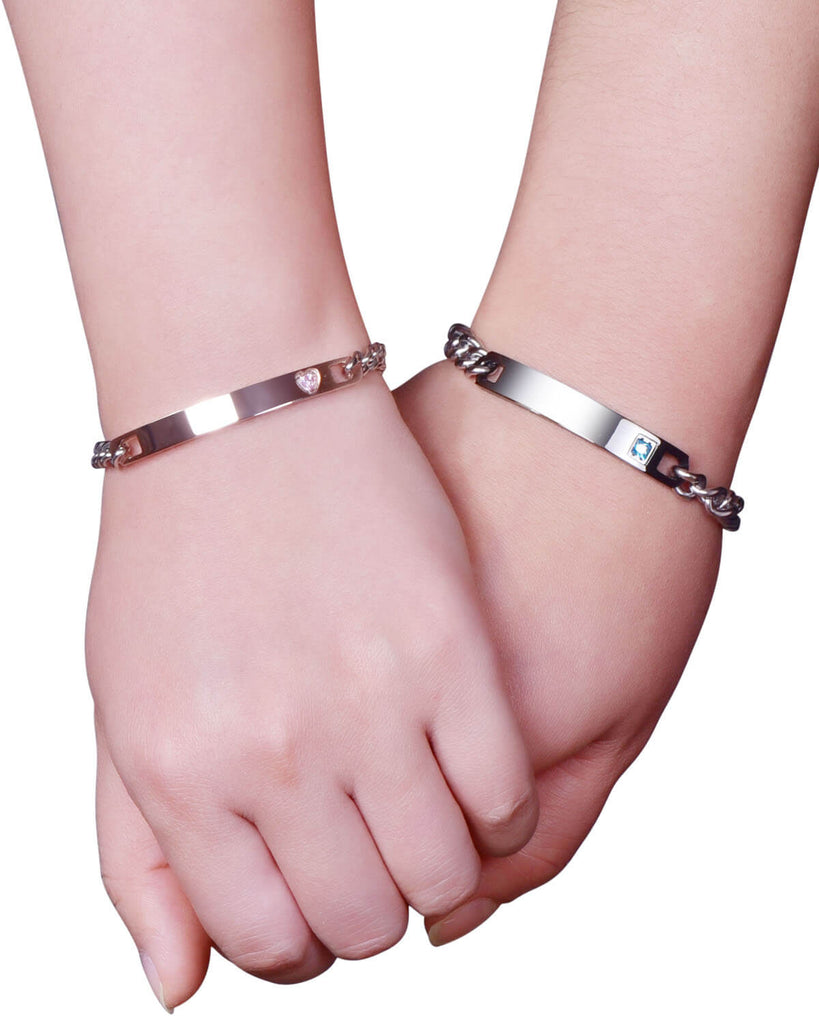 couples gifts couples bracelets couples jewelry his hers bracelets