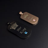 nehzus jewelry couples necklace queen and king jewelry couples tags