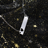NEHZUS – collier de barre gravable pour femmes, collier avec nom personnalisé, cadeau d'anniversaire