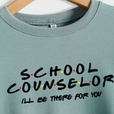 SCHOOL COUNTSELOR I'LL Autumn and Winter Bottoming Round Neck Long Sleeve Women's Sweater