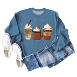 Round Neck Fashion Loose Bottoming Autumn and Winter Long-sleeved Women's Large Size Sweater