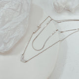 NEHZUS – pendentif d'amour classique et créatif, avec Double couche en acier inoxydable, nouveau collier pour dames