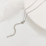 Petite chaîne de clavicule fraîche créative pour fille, pendentif en cristal et diamant, collier papillon polyvalent personnalisé