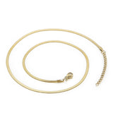 Chain with chain titanium necklace snake bone chain for women