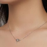 925 Sterling Silver Devil's Eyes Clavicle Chain for Women Fine Jewelry Guardian Necklace Choker Wedding Gift