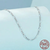 925 Sterling Silver Chain Necklace Classic Cable Chain Necklace Thin & Dainty & Sturdy Chain Necklaces 17.71 Inch