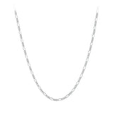 925 Sterling Silver Chain Necklace Classic Cable Chain Necklace Thin & Dainty & Sturdy Chain Necklaces 17.71 Inch