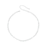 925 Sterling Silver Heart Chain Necklace for Women Men and Girls