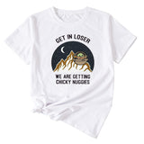 Fun Motifs Get in Loser We Are Short-sleeved T-shirt