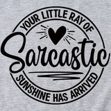 Crew Neck Short Sleeve Your Little Ray Of Sarcastic Fashion Women's T-Shirt