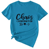 Chaos Coordinator Women's Short Sleeve Round Neck T-shirt Top