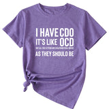 I Have Cdo It's Like Monogram Women's Short Sleeves T-shirt