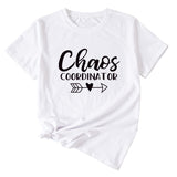 Chaos Coordinator Women's Short Sleeve Round Neck T-shirt Top