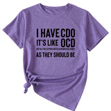 I Have Cdo It's Like Monogram Women's Short Sleeves T-shirt