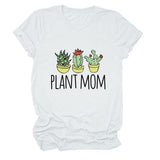 Cute Plant Mom Shirt Women Plant Lover Gift Graphic Tees