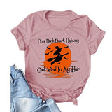 Women on A Dark Desert Highway Cool Wind in My Hair Tshirt Halloween Witch Shirt