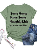 Women Shirt Cute Mom Tee Tops