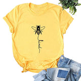 Women Bee Kind T-Shirt Graphic Shirt & Blouse