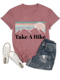 Take A Hike Shirt Women Camping Adventure T-Shirt