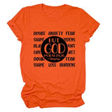 Christian Shirt for Women BUT GOD! Psalm 73:26 Faith Tees