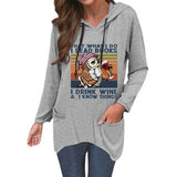 Reading Hoodies Women That's What I Do I Read Books I Drink Coffee and I Know Things Shirt