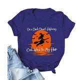 Women on A Dark Desert Highway Cool Wind in My Hair Tshirt Halloween Witch Shirt