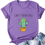 Women Can't Touch This Funny Cactus Shirt