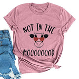 Women Not in The Mood Cow Shirt Funny Cow Shirt