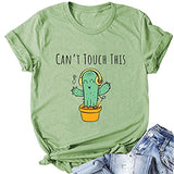 Women Can't Touch This Funny Cactus Shirt