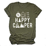 Women Graphic Shirt Camping Shirt