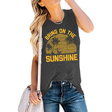 Women Bring On The Sunshine Shirt Women Sunshine Tank Top