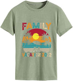 Frauen Familienurlaub 2022 Familienausflug T Shirt