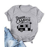 Women Queen of The Camper Shirt Camper Queen Tee