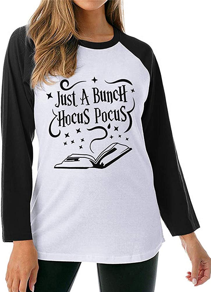 It's Just A Bunch Hocus Pocus Blouse Halloween Shirt