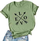 Women Love Shirt Valentines Day Shirt