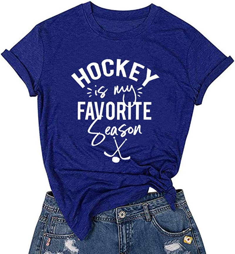 Women Hockey is My Favorite Season T-Shirt