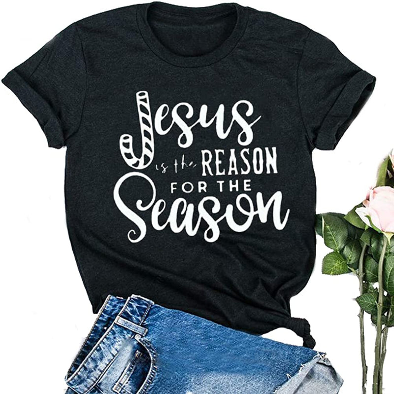 Jesus is The Reason for The Season T-Shirt Christian Shirt