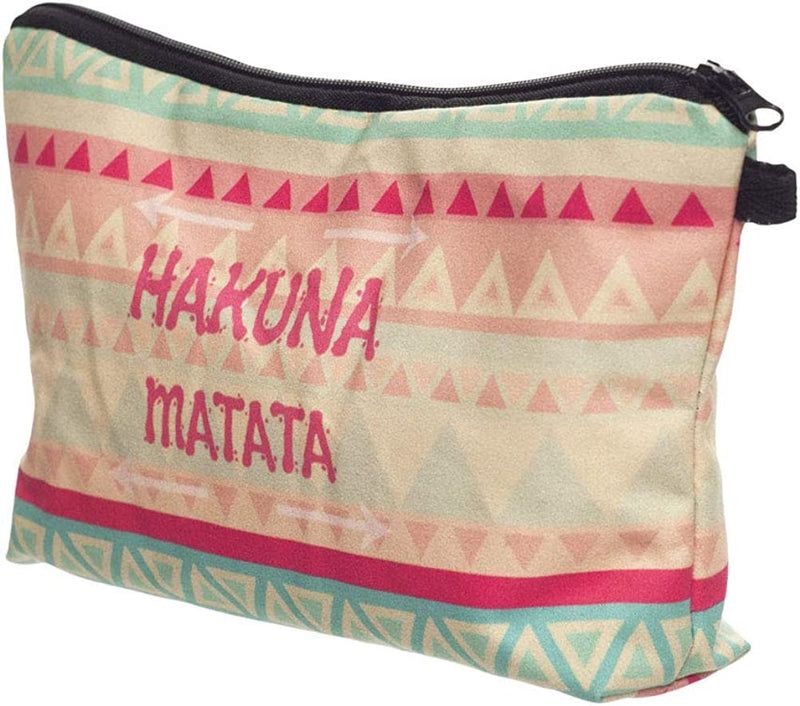 Hakuna Matata Makeup Bag Cosmetic Bag Organizer for Women