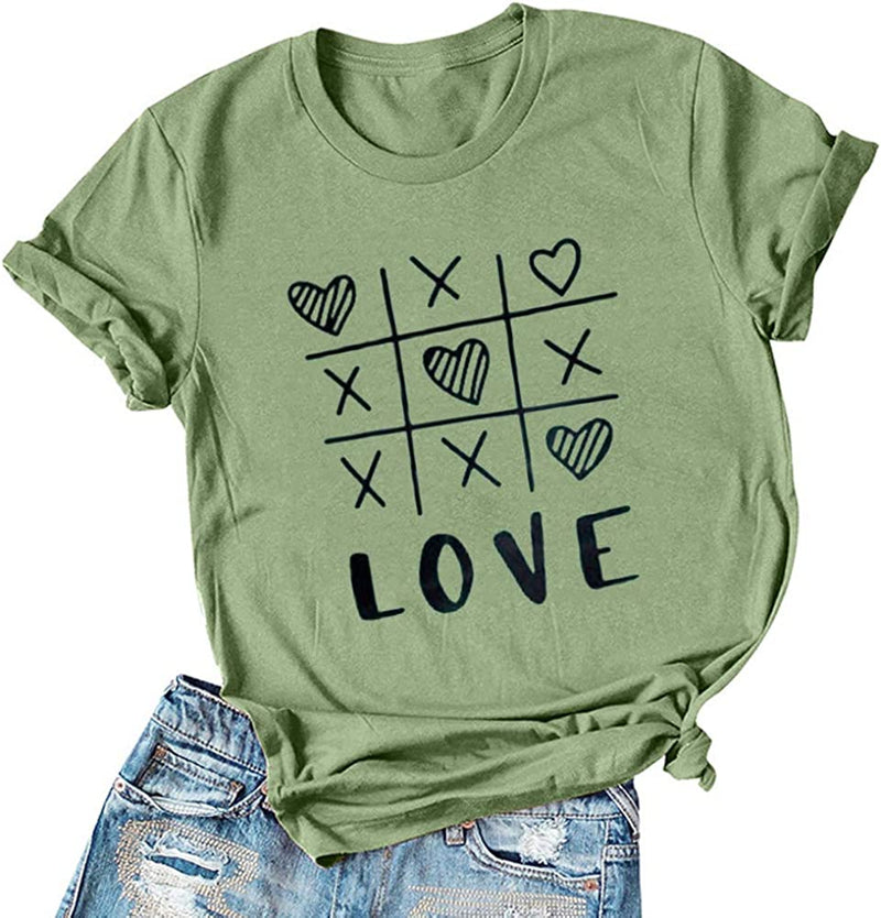 Women Love Shirt Valentines Day Shirt