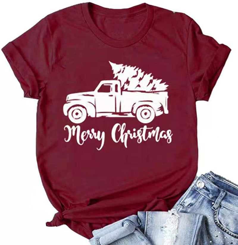Women Merry Christmas T-Shirt