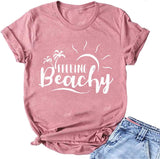 Women Feeling Beachy T-Shirt Beach Shirt