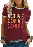 Women Gobble Gobble Gobble T-Shirt Thanksgiving Shirt